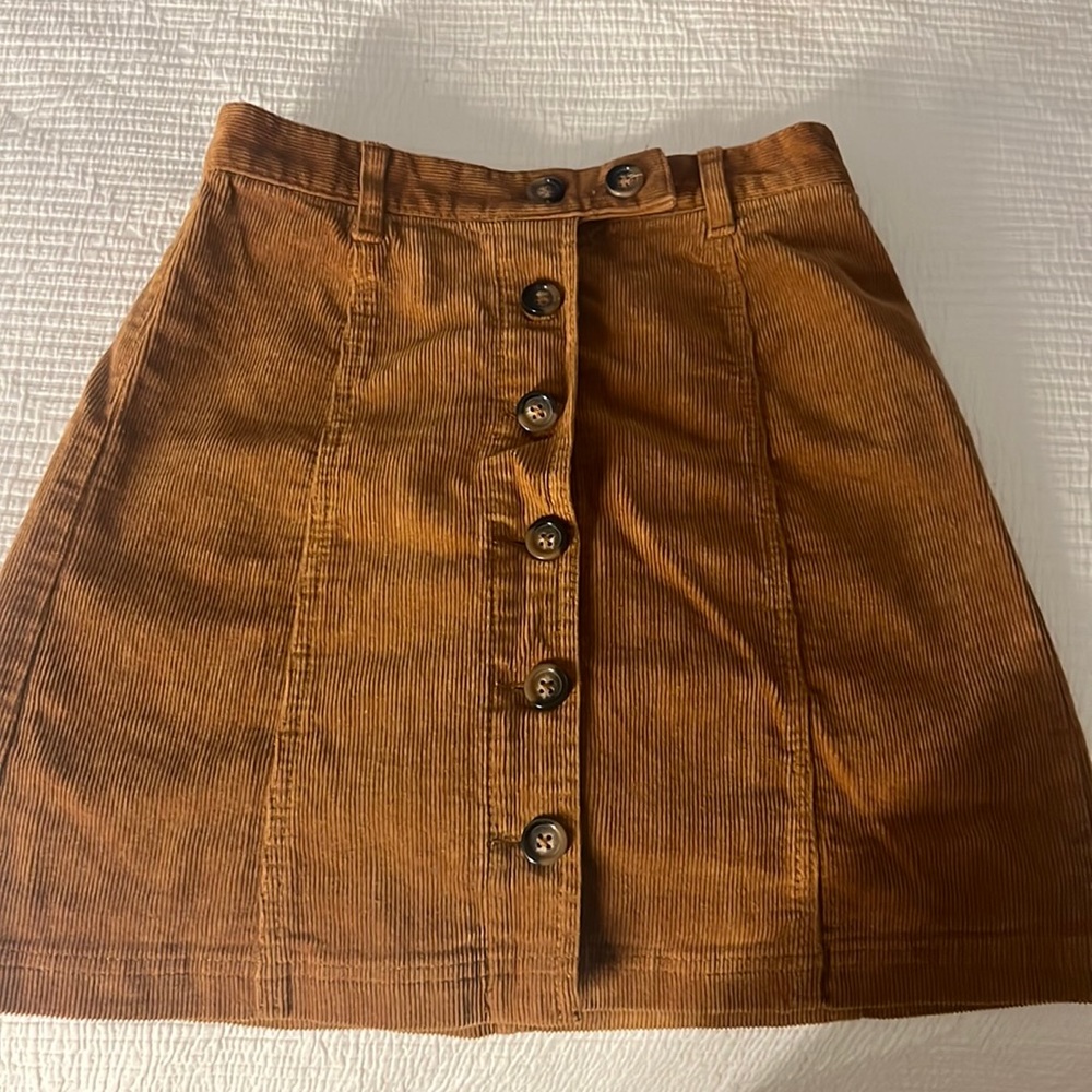Corduroy Skirt